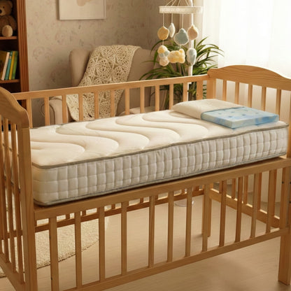 Cuscino Neonato Antisoffoco in Memory Foam HD | 3 cm con Federa Antibatterica - Niviababy Pure
