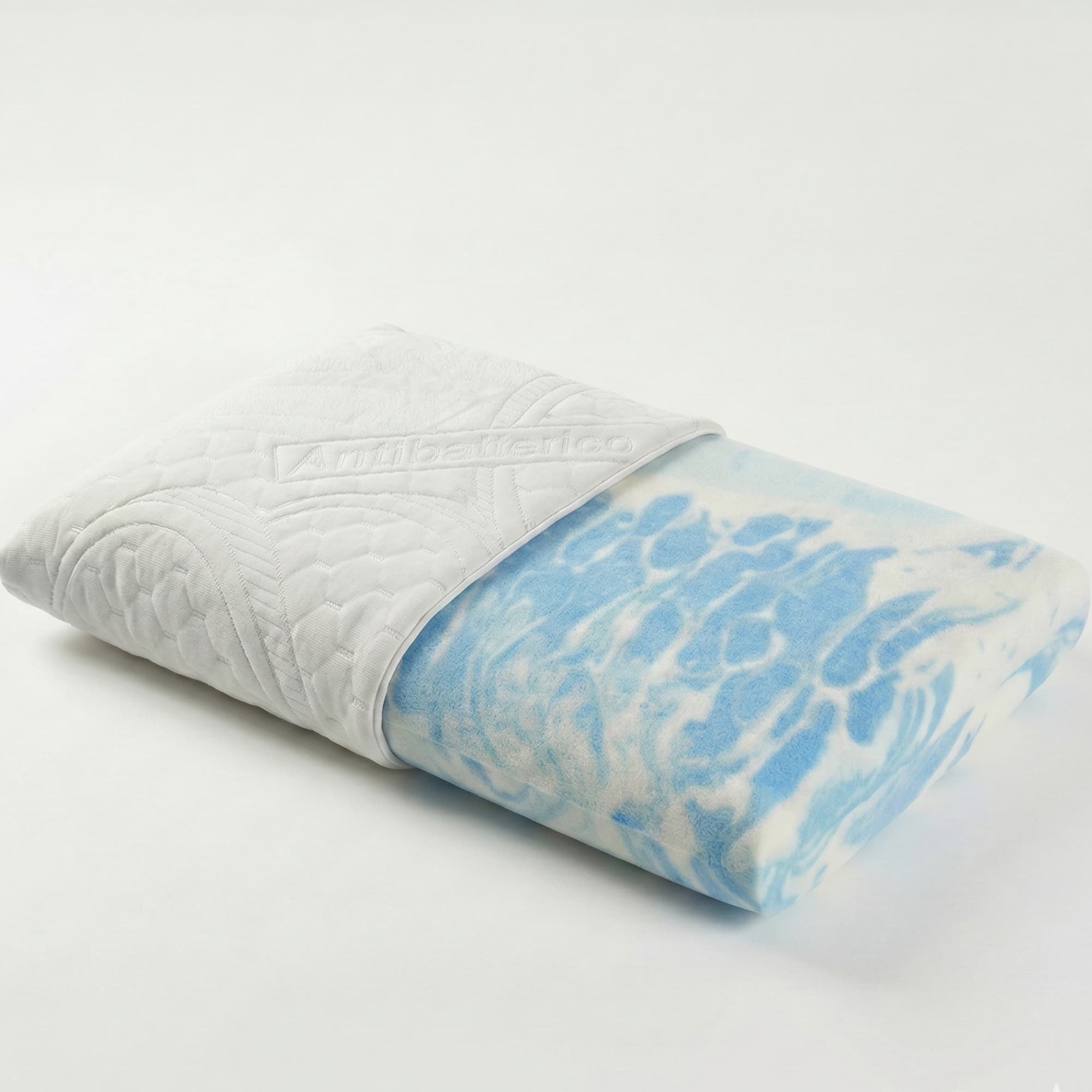 Cuscino Bambino in Memory Foam HD | 7 cm con Federa Antibatterica - Niviababy Lilly
